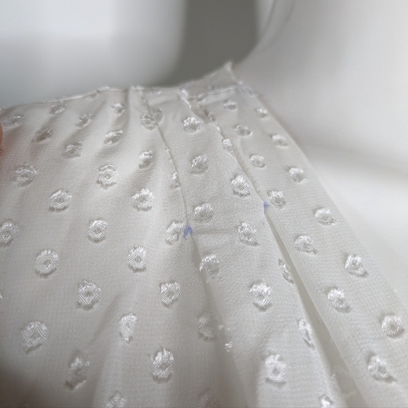 NWT Lioness white legendary lovers plunge v neck tie waist dress XXL - Picture 7 of 14